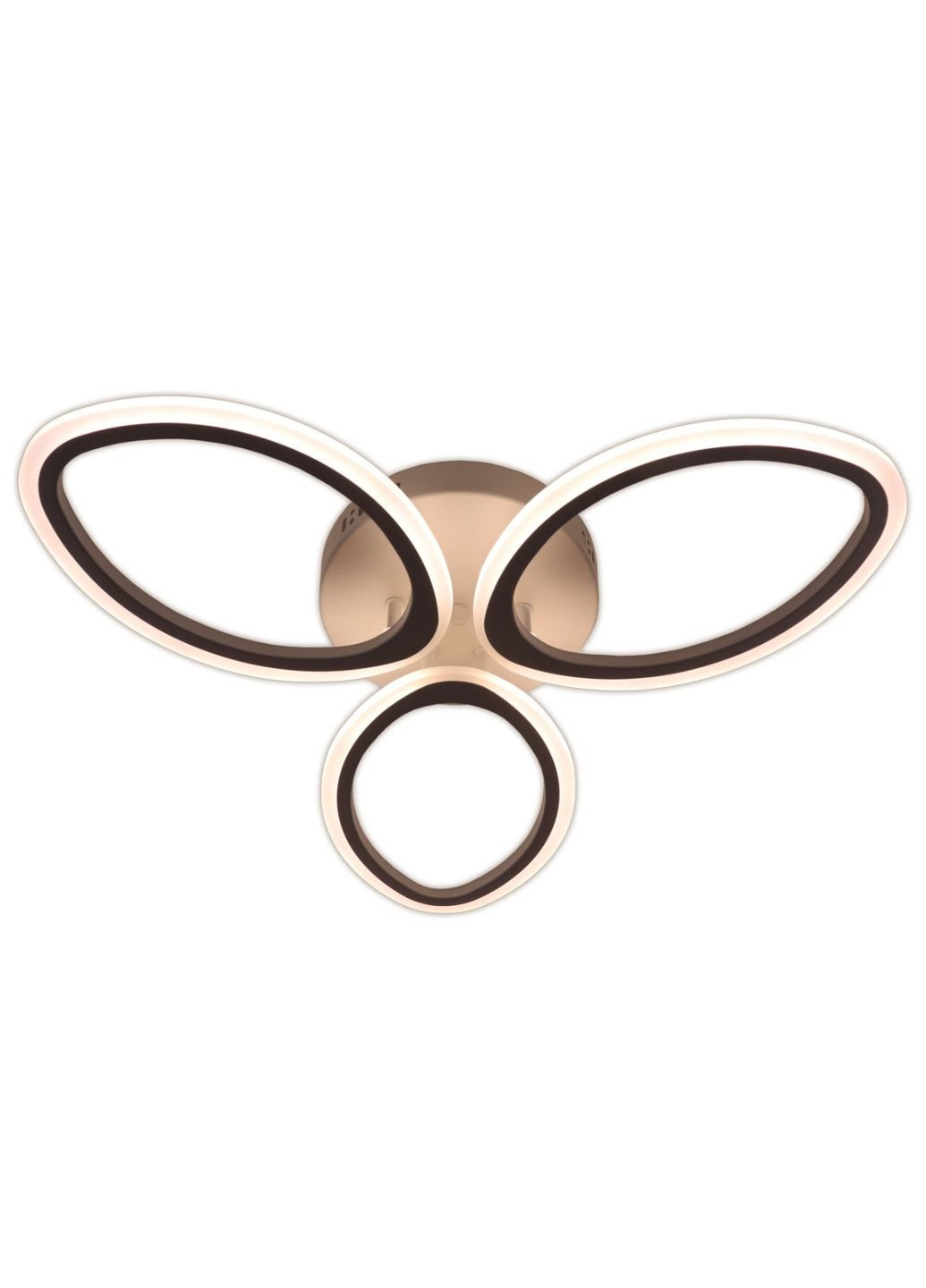 Люстра потолочная LED с пультом A2404/3-wh Белый 9х53х53 см. Sunnysky (253628039)