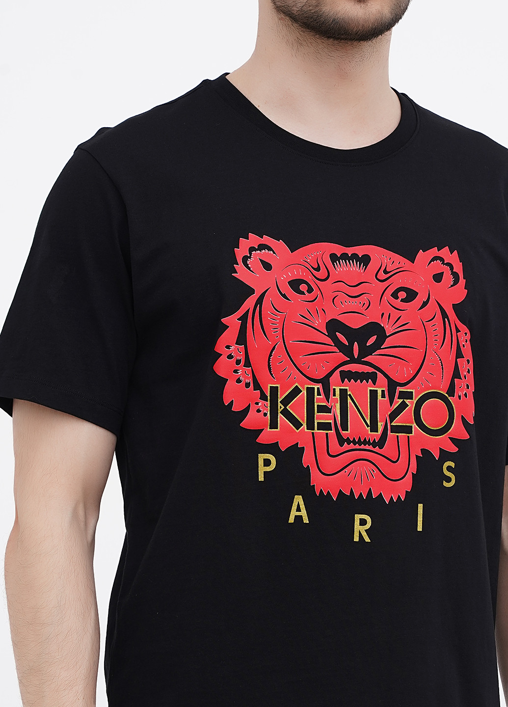 Черная футболка Kenzo