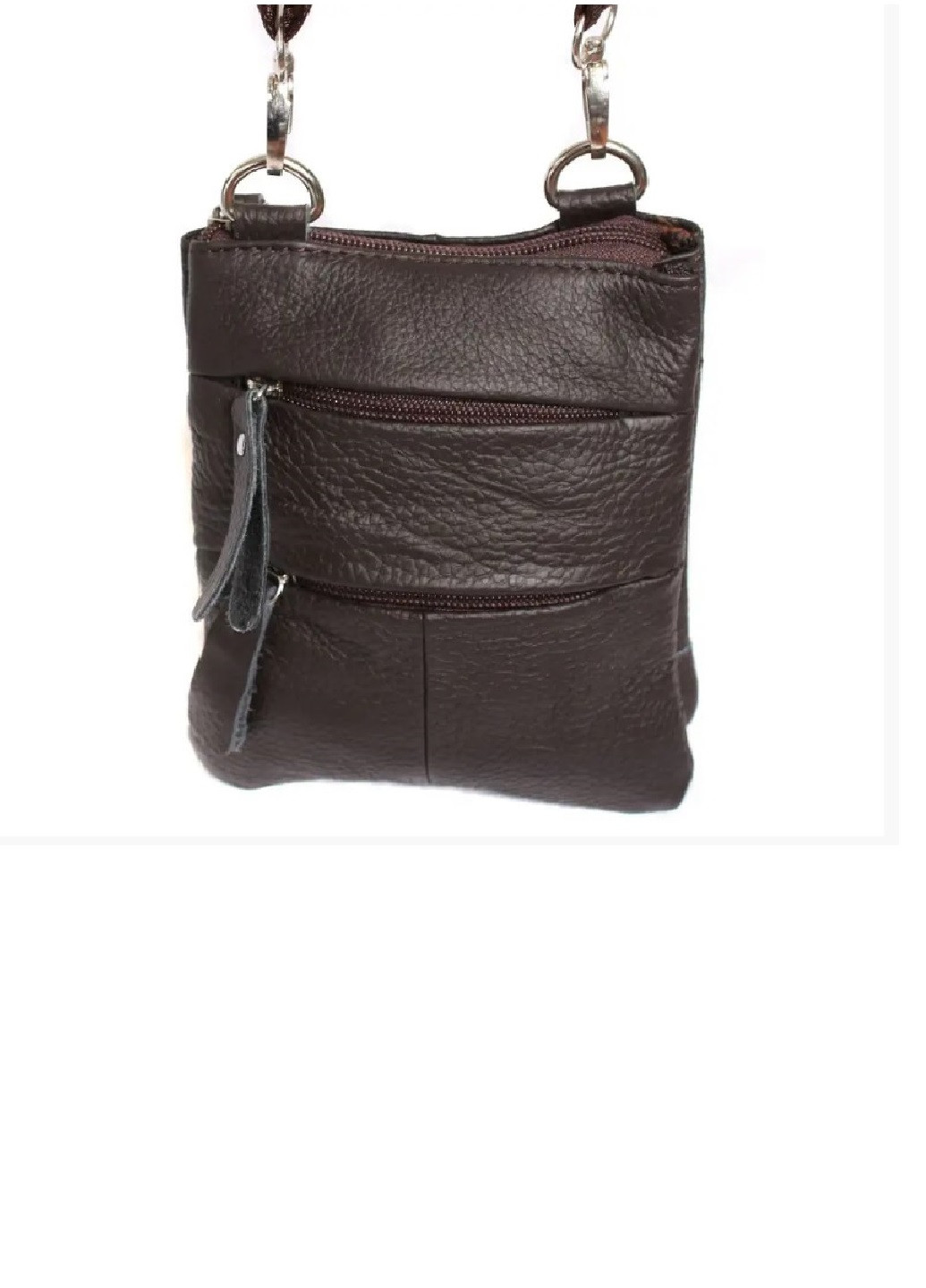 Кожаная сумка маленькая на пояс и плечо Vishnya (255065817)