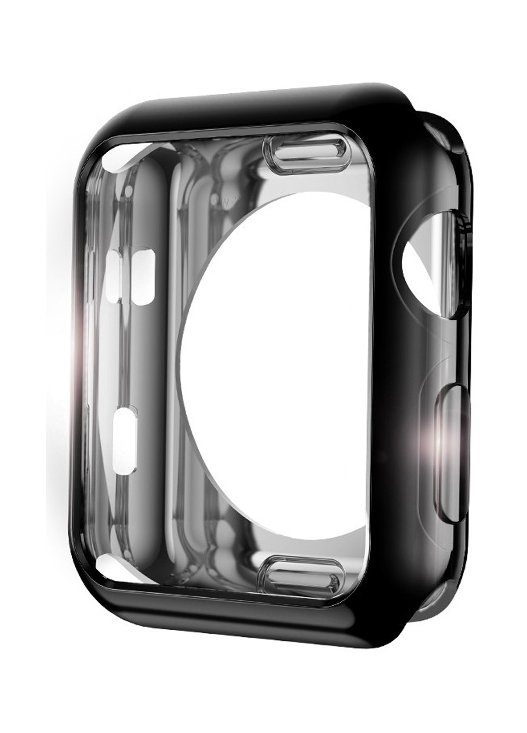 Силиконовый чехол для Apple Watch 42/44 Black XoKo силиконовый чехол xoko для apple watch 42/44 xoko black (143704620)