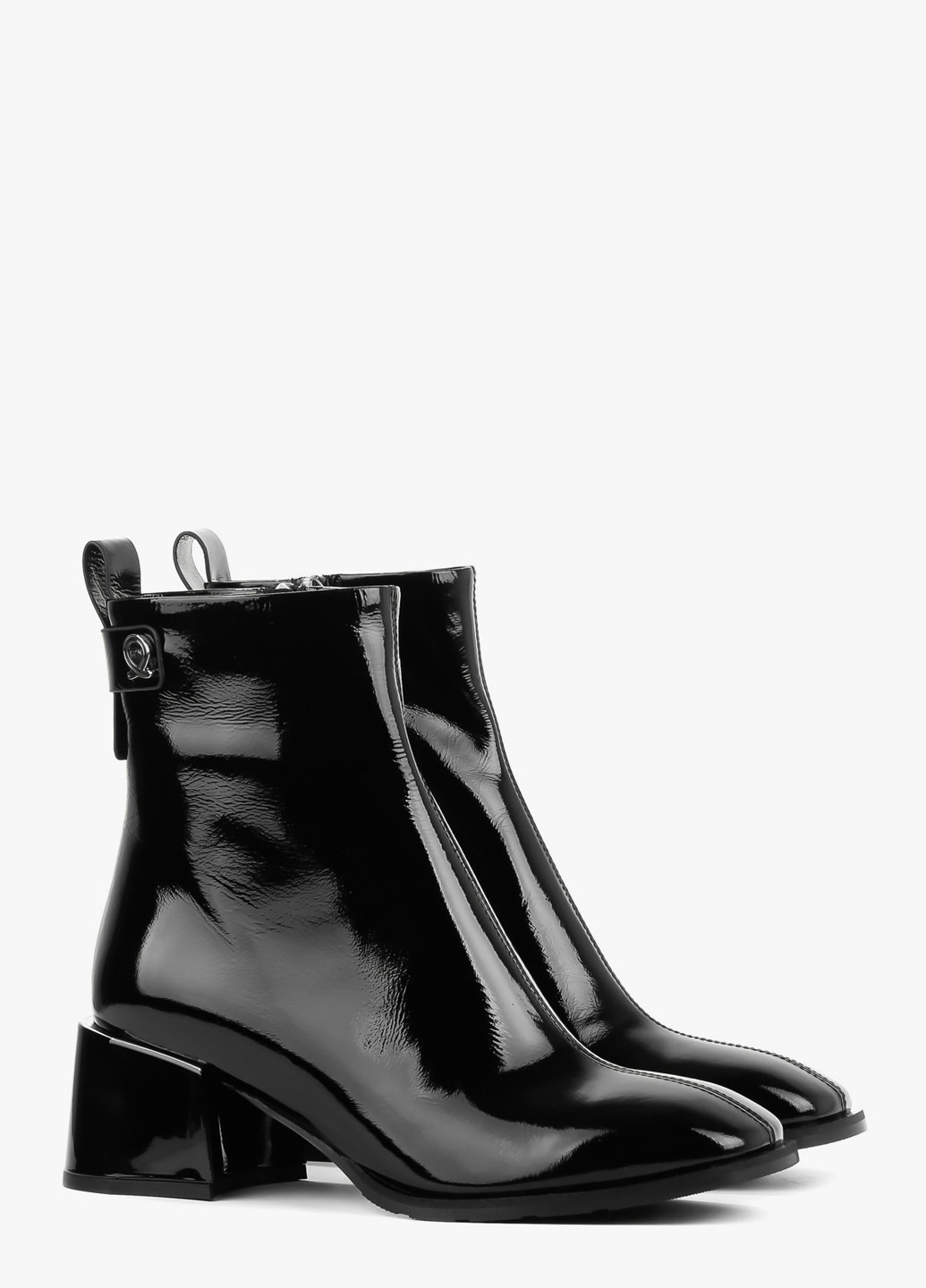 Черные демисезонная ботильоны Le'BERDES