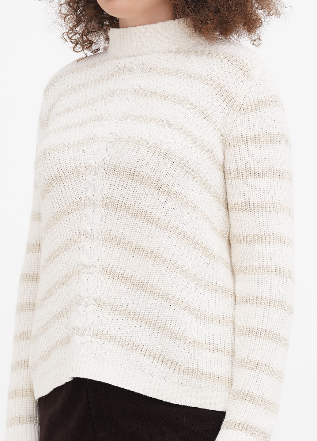 Світло-бежевий демісезонний светр Talbots