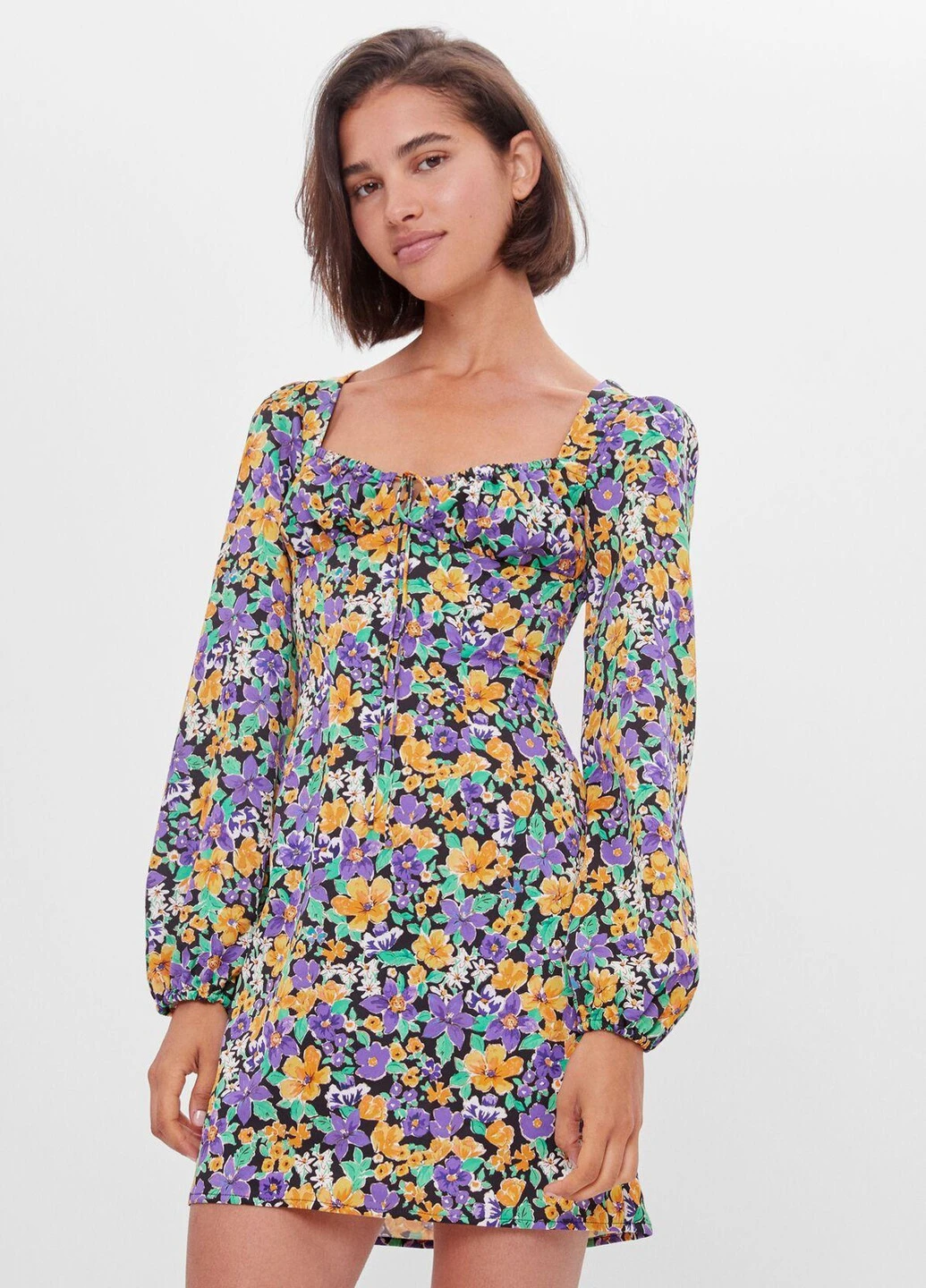 Чорна сукня демісезон Bershka