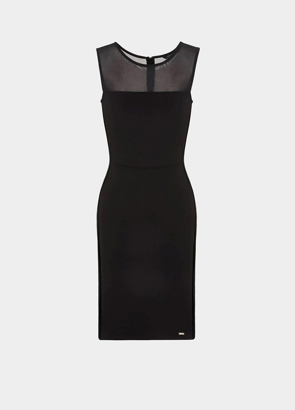 Чорна кежуал сукня силуетна Armani Exchange однотонна