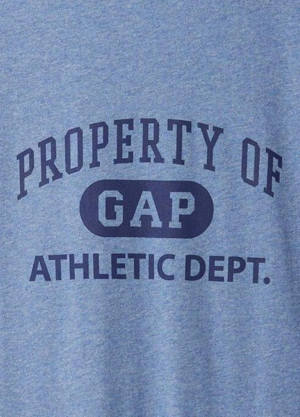 Блакитна футболка Gap