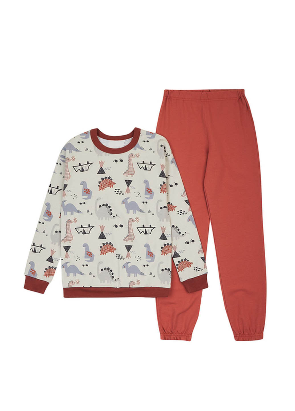 Комбинированный демисезонный комплект (свитшот, брюки) Ляля