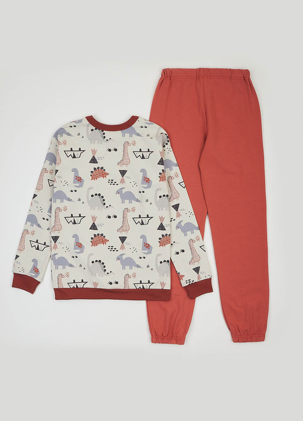 Комбинированный демисезонный комплект (свитшот, брюки) Ляля