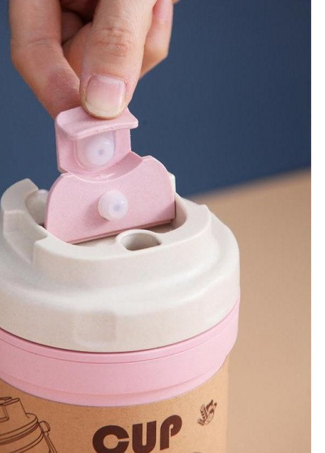 Еко ланч-бокс супниця / герметична термобулка 500 мл, рожева More (253840398)