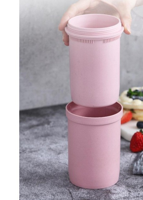 Еко ланч-бокс супниця / герметична термобулка 500 мл, рожева More (253840398)