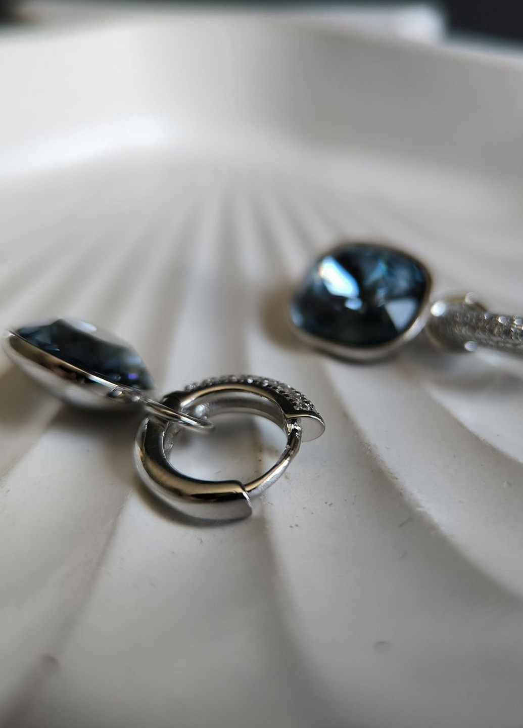 Сережки Silver Flame (350941495)