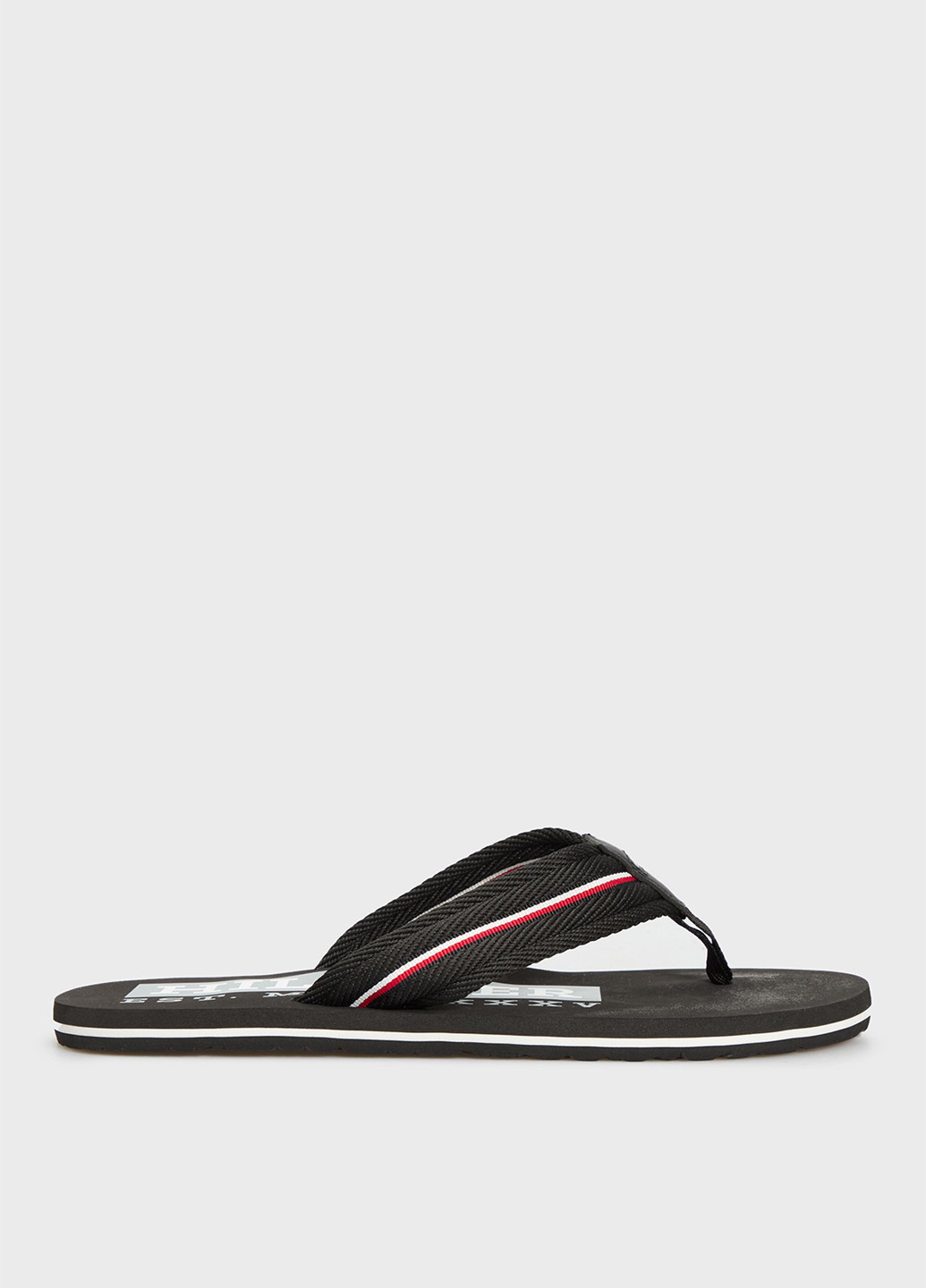 Черные кэжуал вьетнамки Tommy Hilfiger