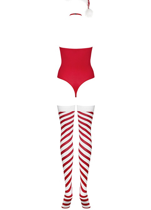 Червоний демісезонний костюм Obsessive