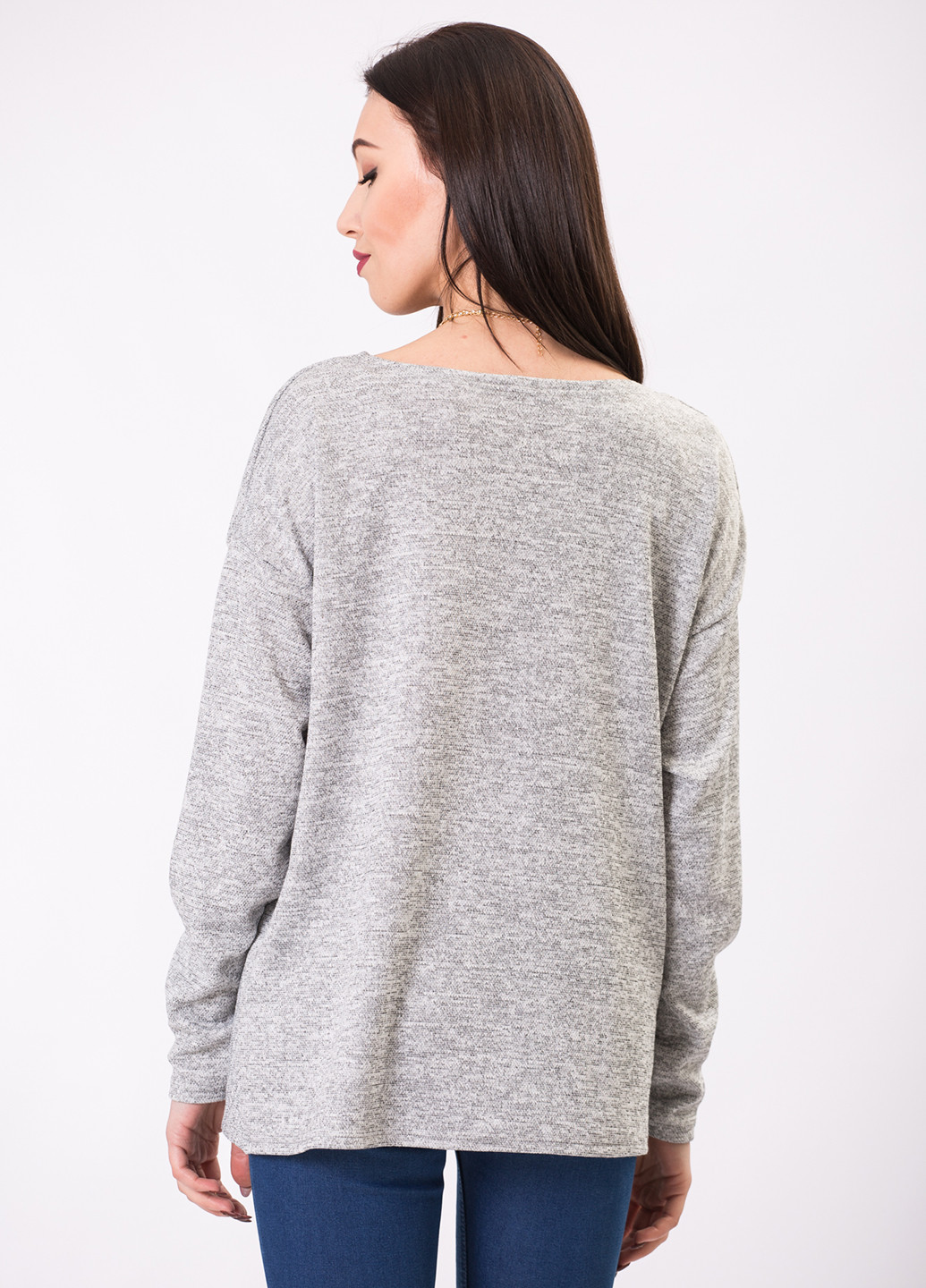 Світло-сірий демісезонний пуловер пуловер Garne