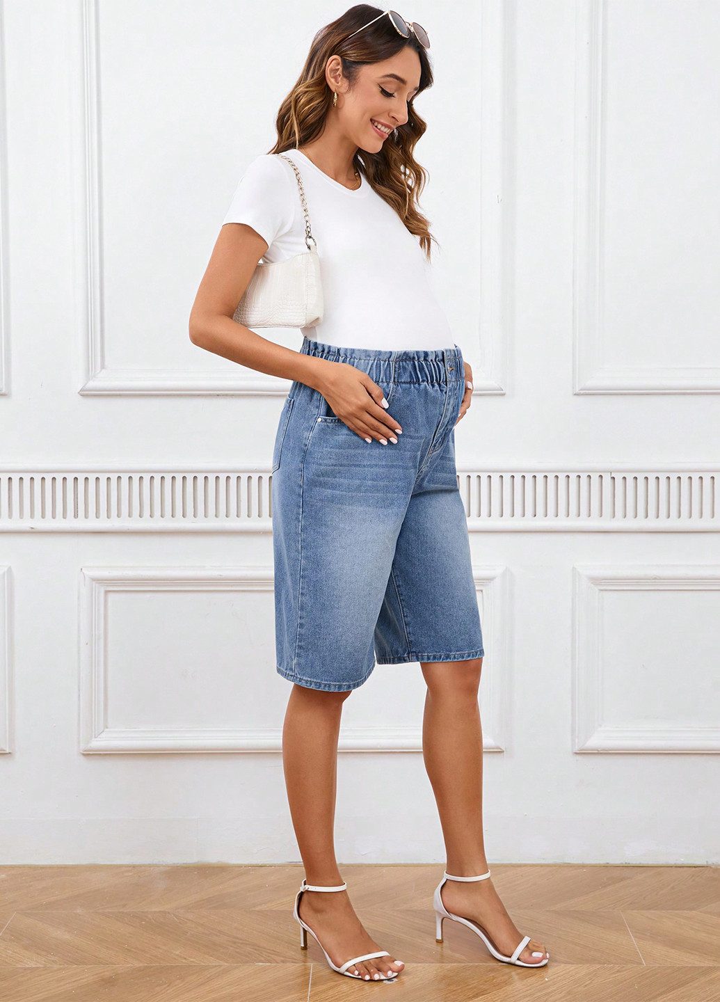 Шорти для вагітних SHEIN (365782691)