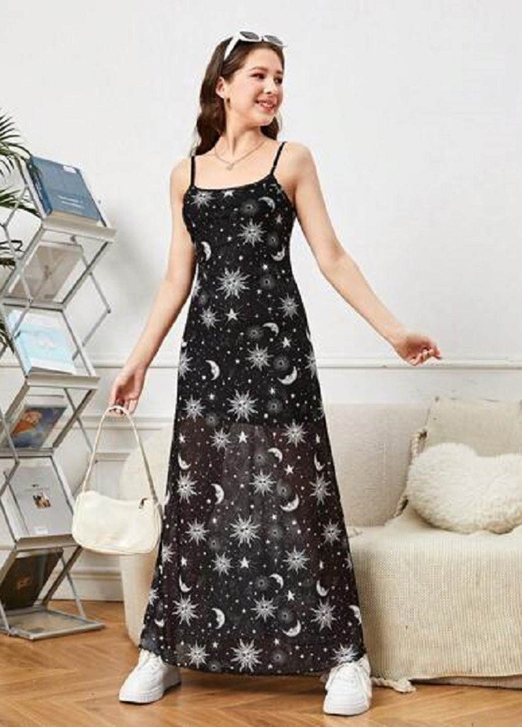 Чёрное платье SHEIN (325923610)