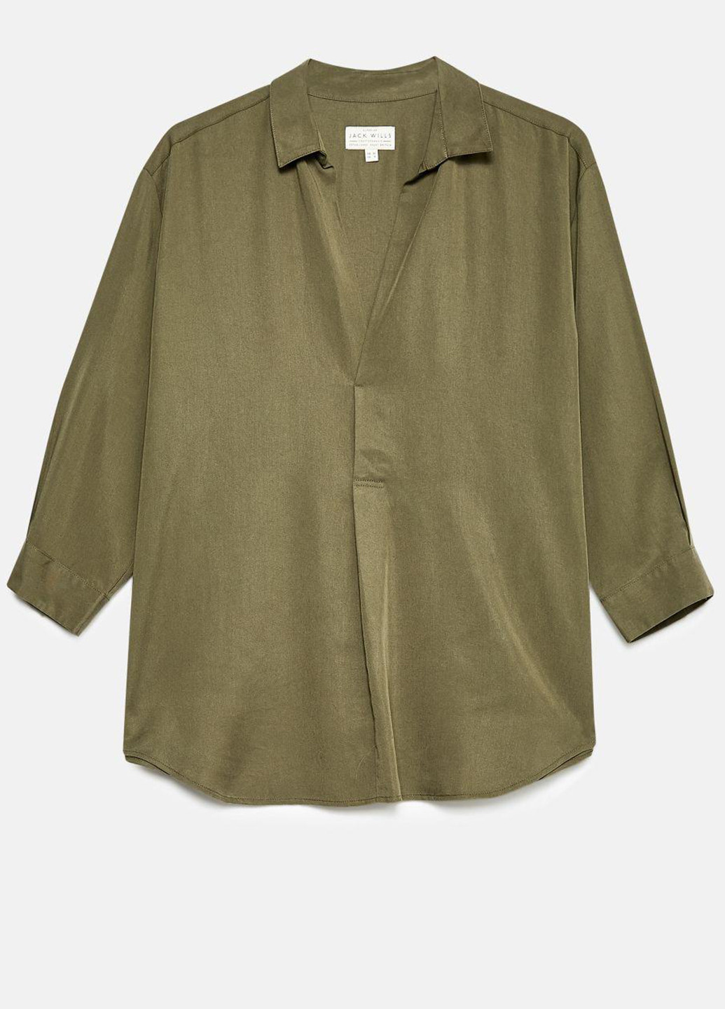 Оливковая (хаки) демисезонная блуза Jack Wills