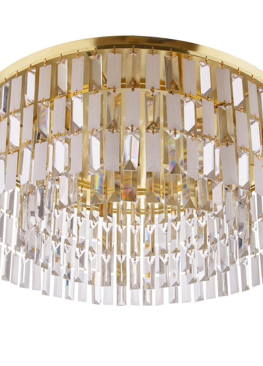 Люстра потолочная торт галогенная для натяжного потолка BR-01 281C/7 Brille (253887769)