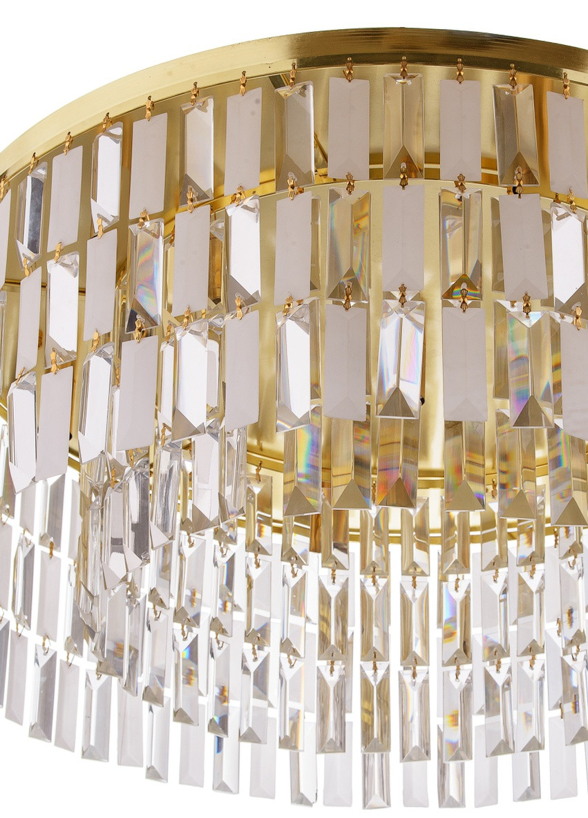 Люстра потолочная торт галогенная для натяжного потолка BR-01 281C/7 Brille (253887769)