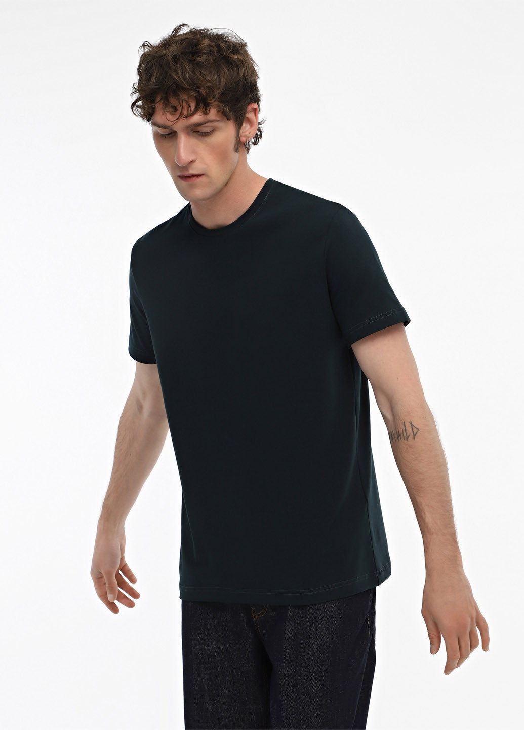 Темно-зелена футболка Promin