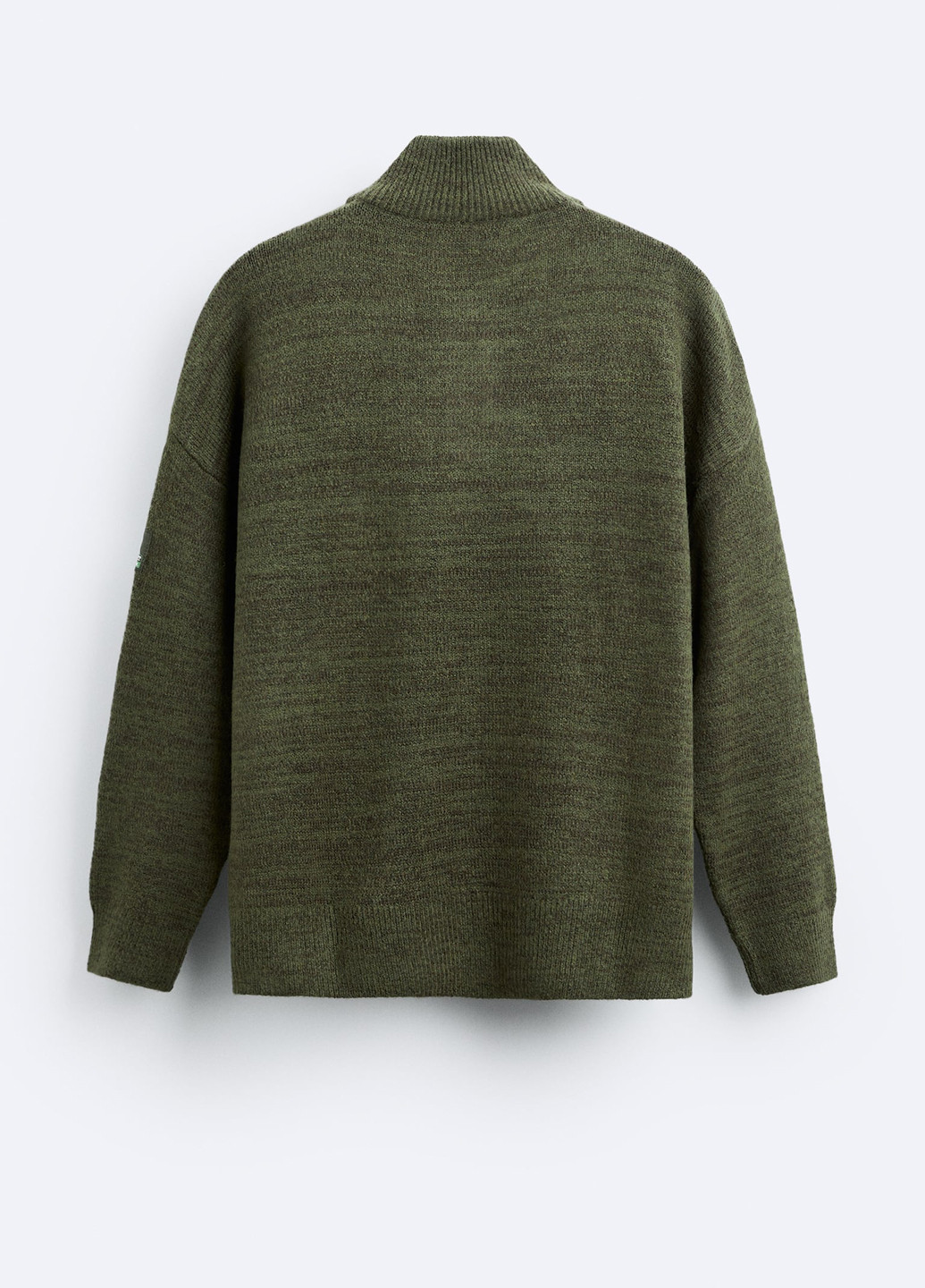 Оливковий (хакі) демісезонний светр Zara