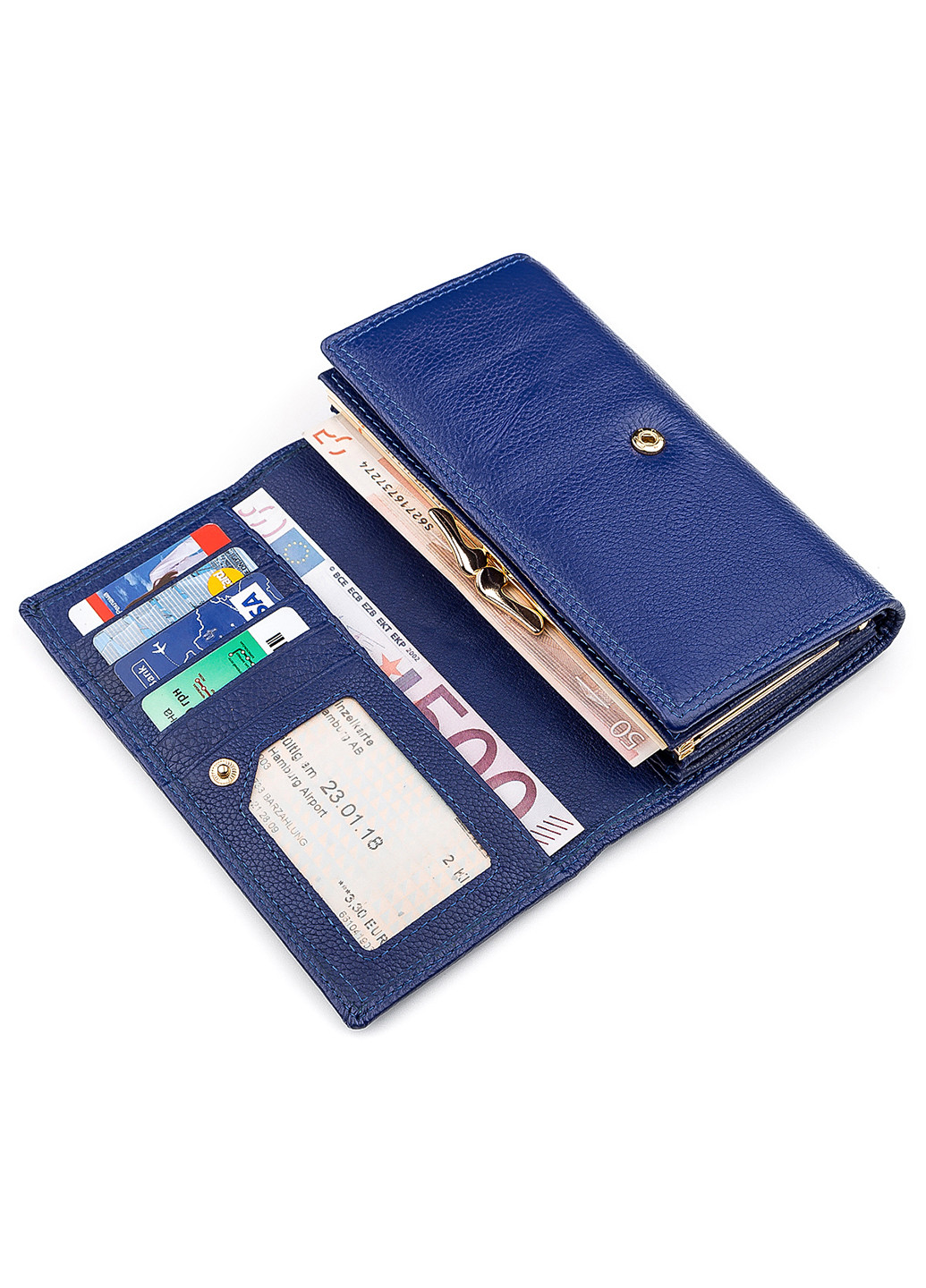 Женский кожаный кошелек 17,5х10х3,5 см BOSTON (252129486)