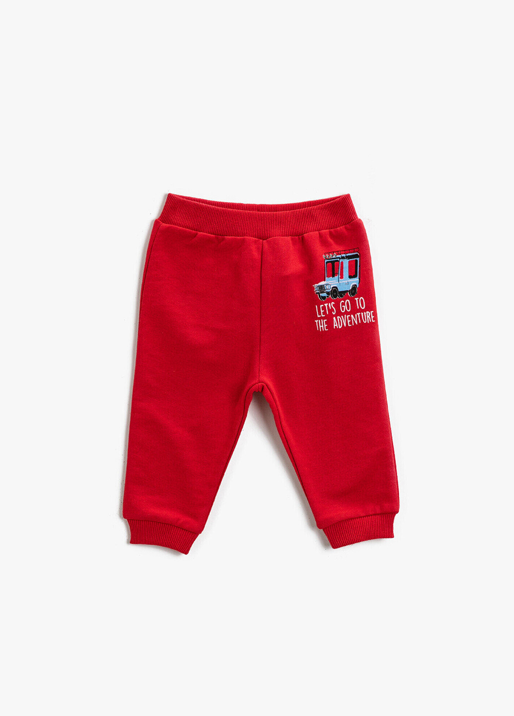 Красные спортивные демисезонные брюки джоггеры KOTON