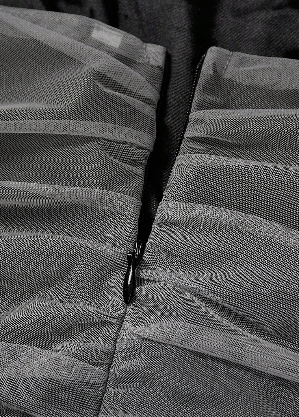 Сіра коктейльна сукня силуетна SHEIN однотонна