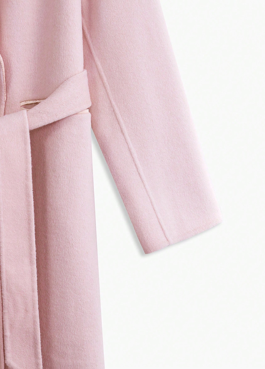 Світло-рожеве демісезонне Пальто SHEIN