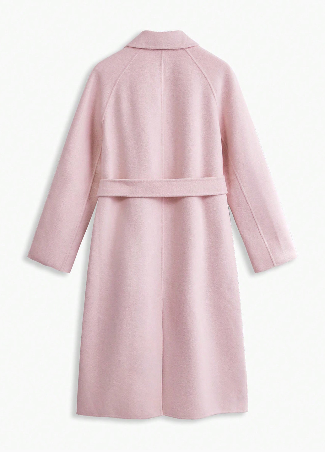 Світло-рожеве демісезонне Пальто SHEIN