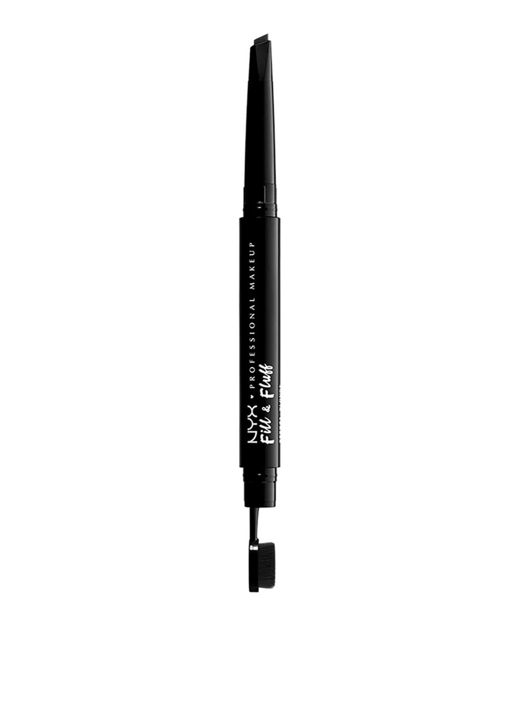 Олівець-помада для брів Fill and Fluff Eyebrow Pomade Pencil Black, 1 г NYX Professional Makeup (202410665)