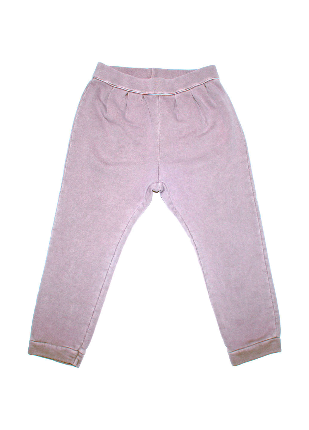 Розово-коричневые кэжуал демисезонные зауженные брюки United Colors of Benetton