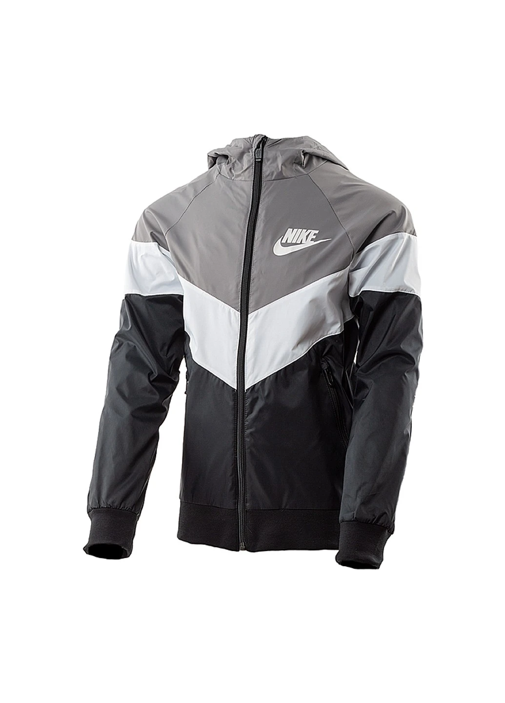 Серая демисезонная кофта b nsw wr jkt hd gx qs Nike