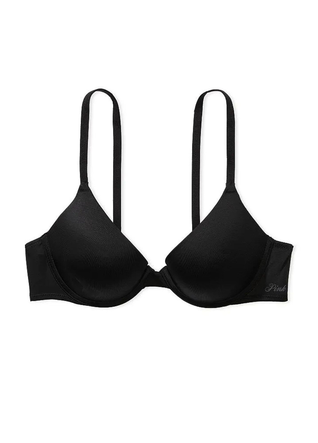 Чорний демісезонний комплект (бюстгальтер, трусики) Victoria's Secret