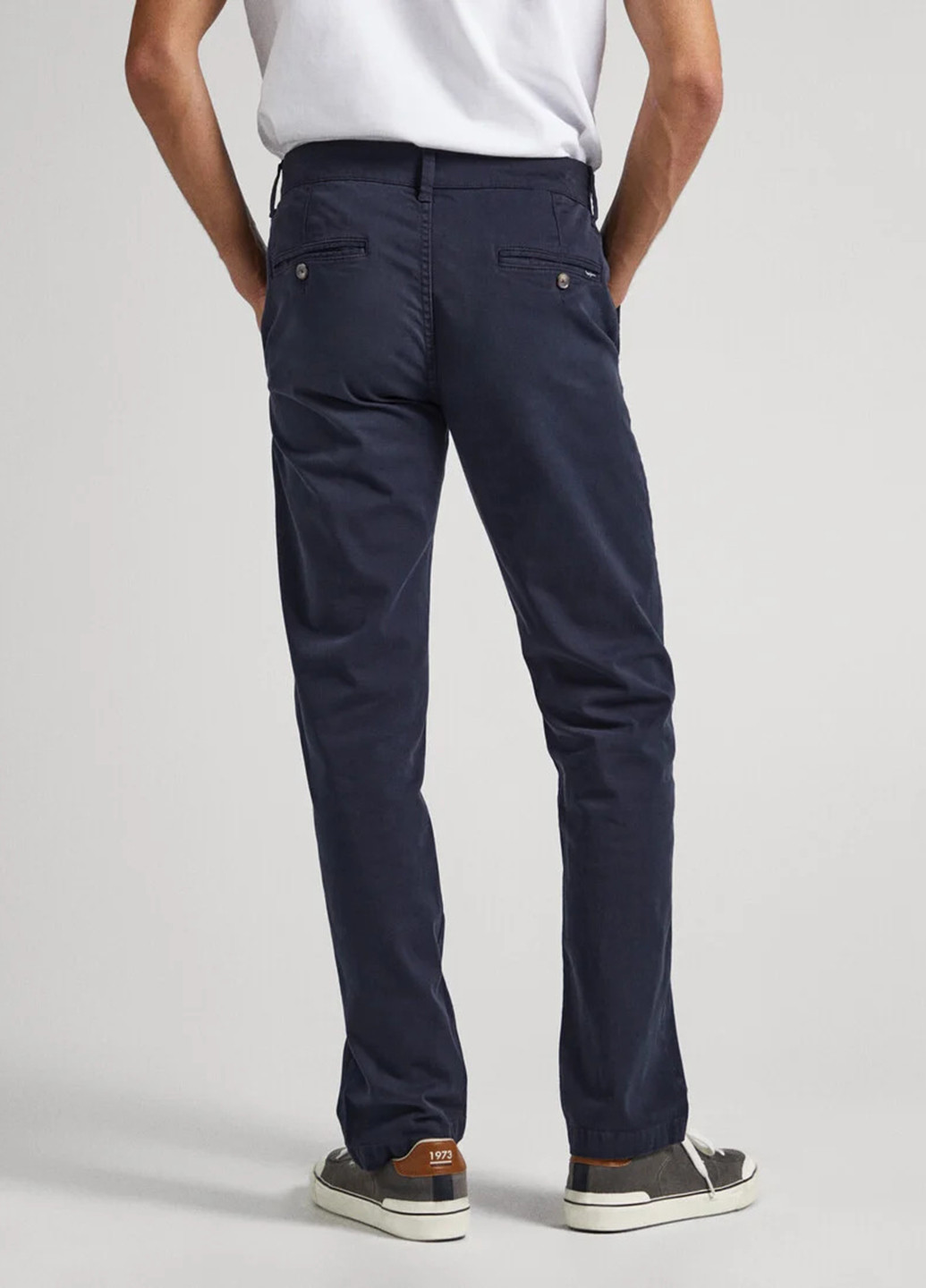 Синие демисезонные прямые джинсы Pepe Jeans London
