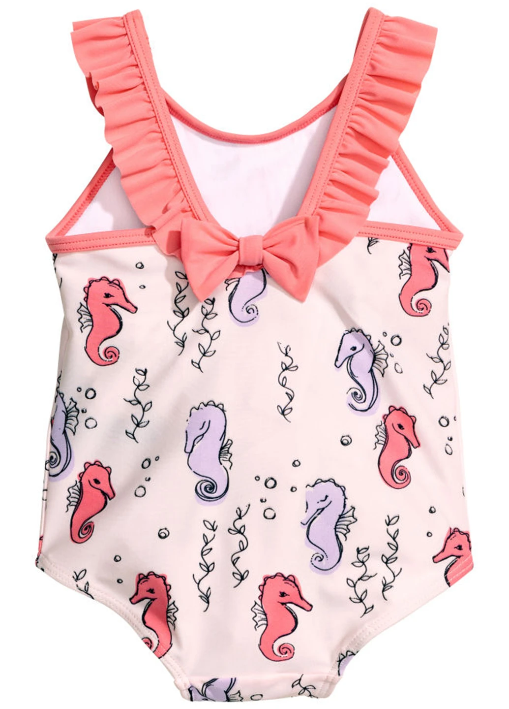 Бледно-розовый летний купальник H&M