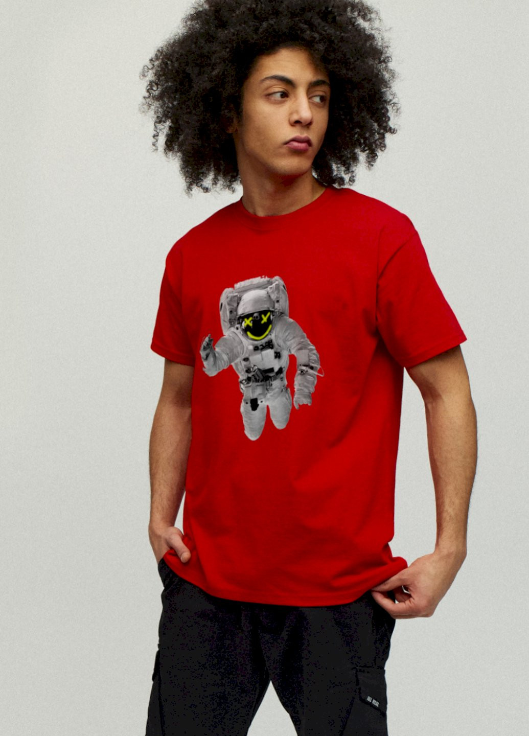 Красная футболка мужская YAPPI