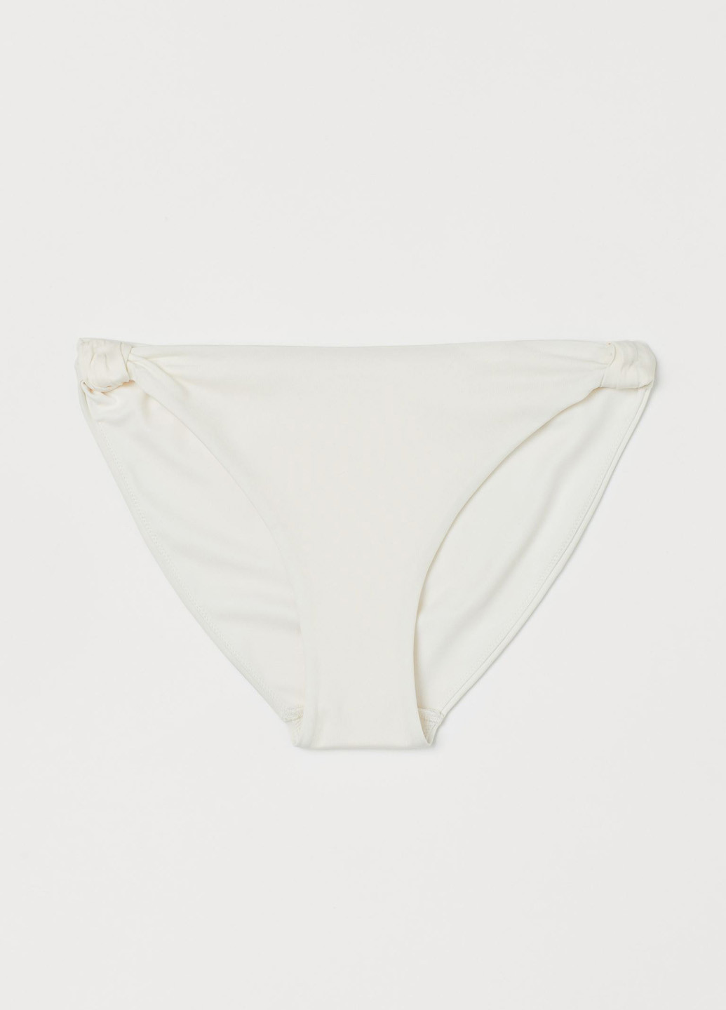 Кремовые купальные трусики-плавки однотонные H&M