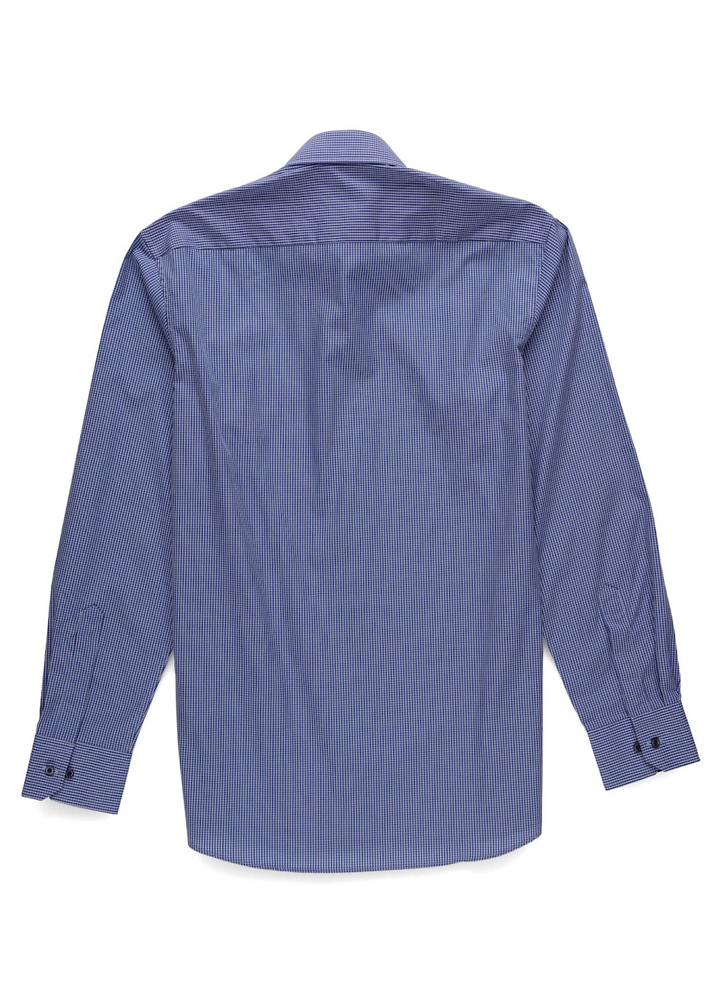 Голубой кэжуал, классическая рубашка в клетку Eterna