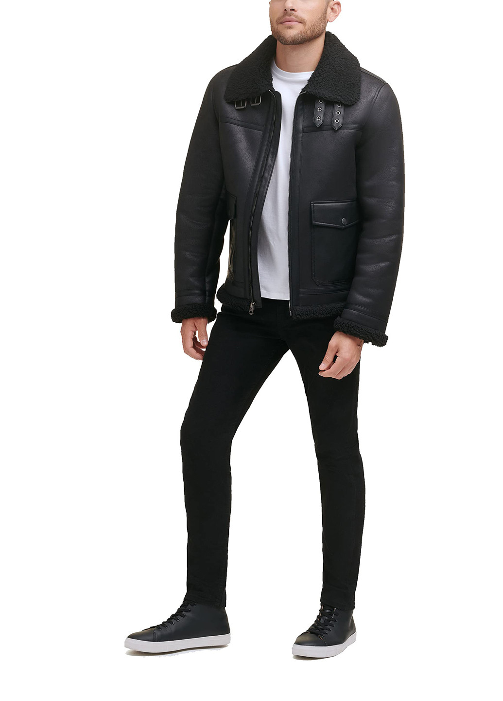 Чорна демісезонна куртка Levi's