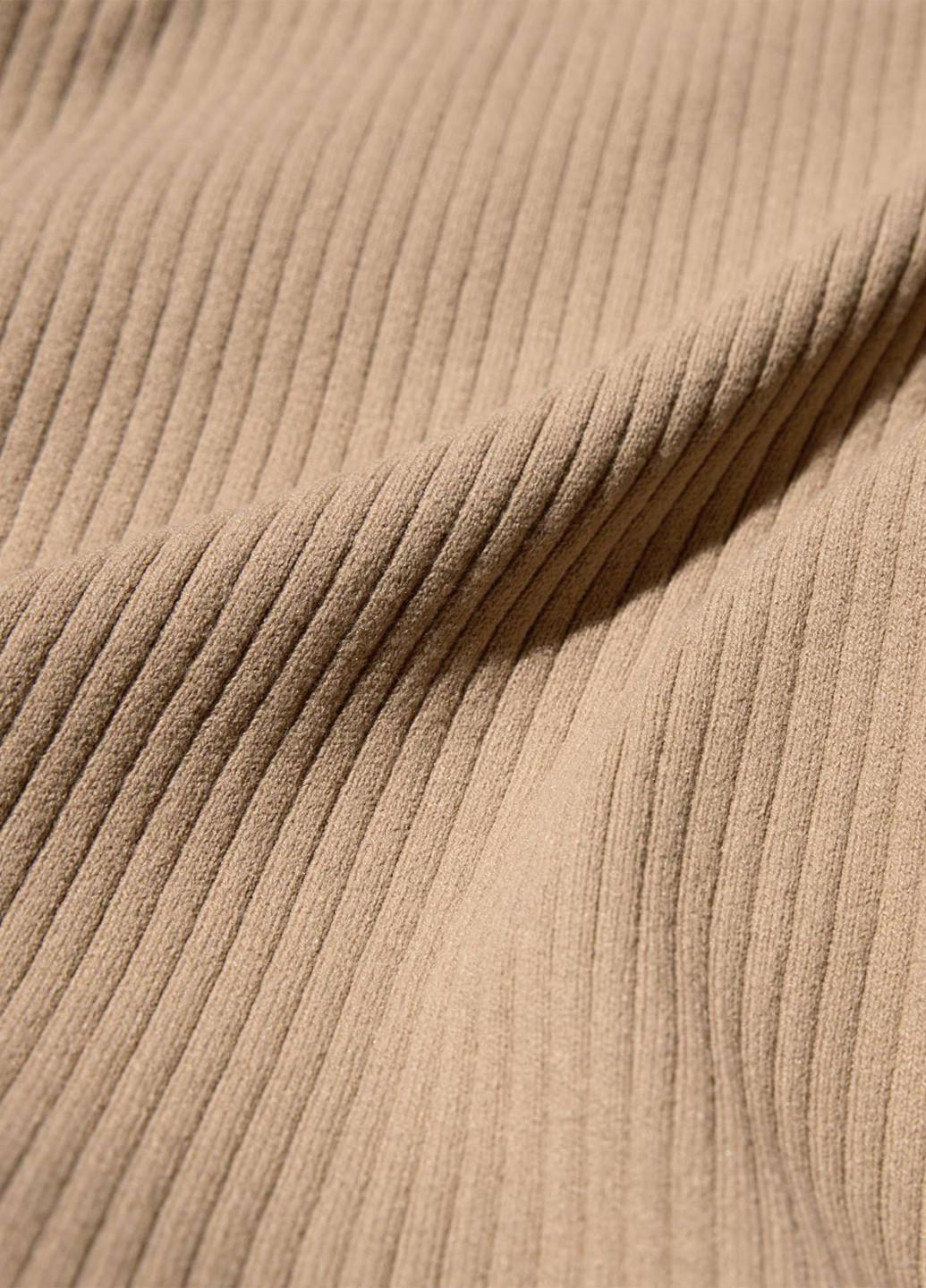 Бежева кежуал сукня Uniqlo однотонна