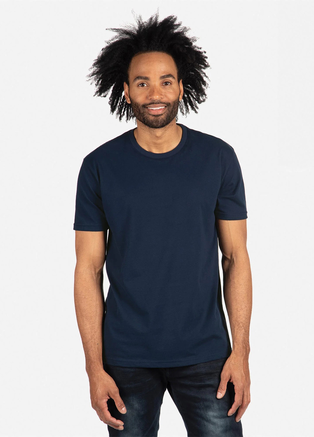 Темно-синя футболка Next Level