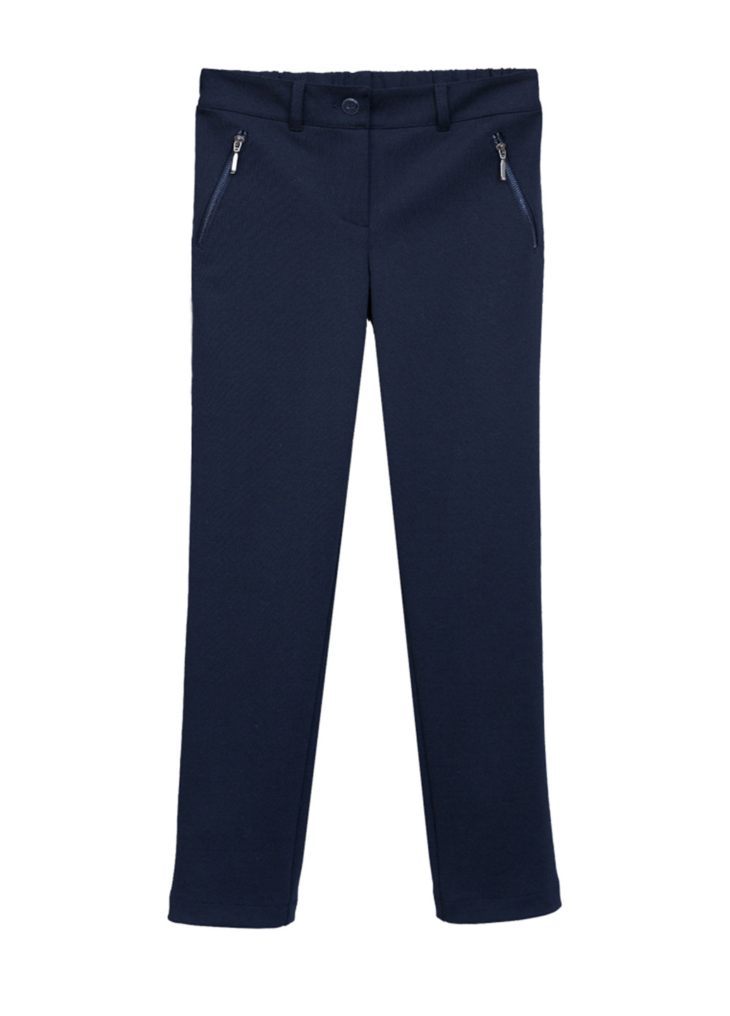 Темно-синие кэжуал демисезонные зауженные брюки SLY
