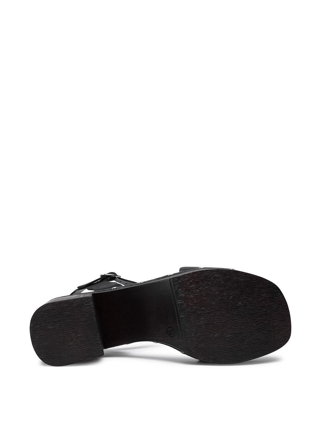 Черные сандалі Lasocki с ремешком с заклепками