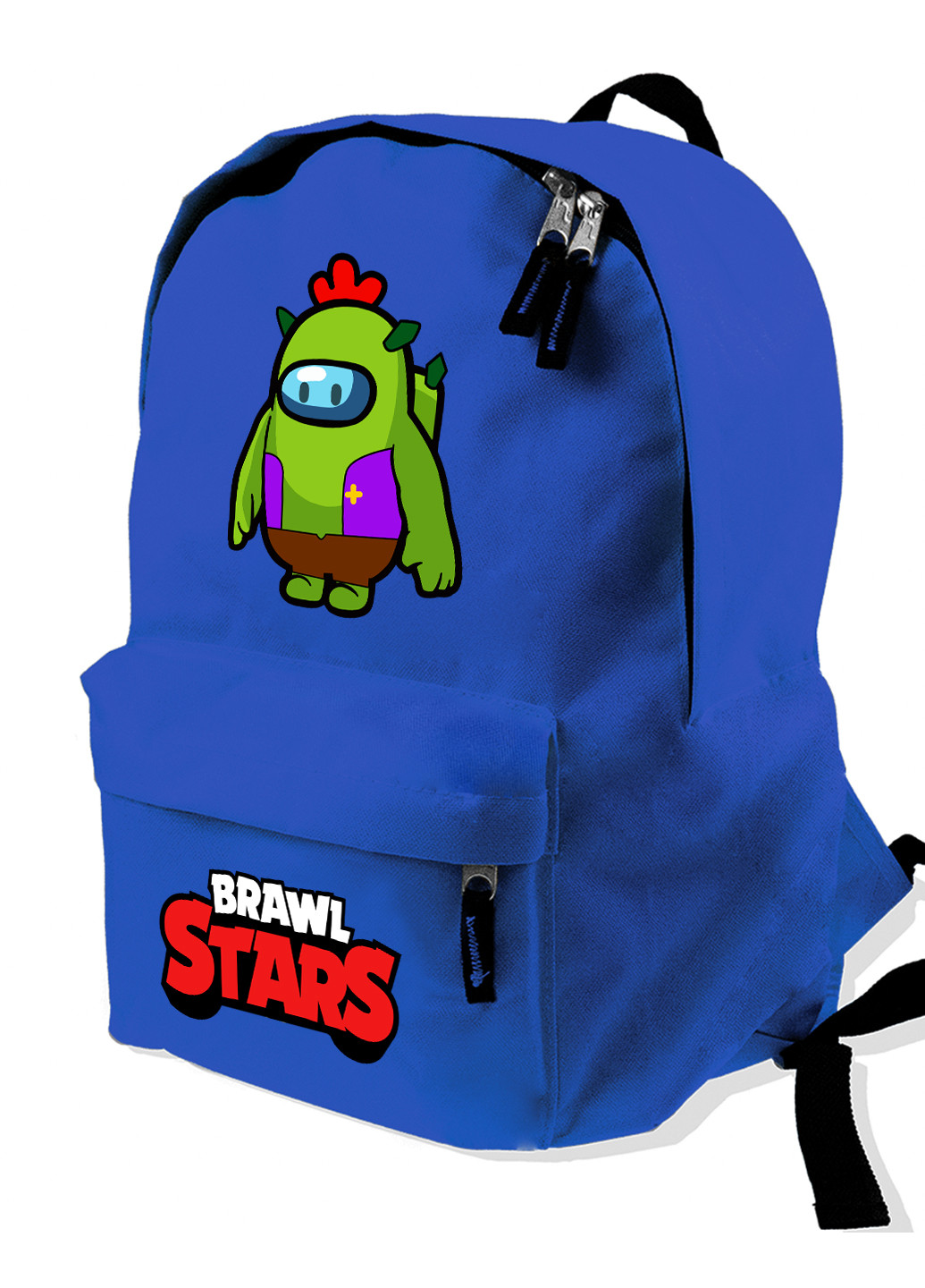 Детский рюкзак Спайк Бравл Старс Амонг Ас (Spike Brawl Stars with Pin Among Us) (9263-2590) MobiPrint (217832370)