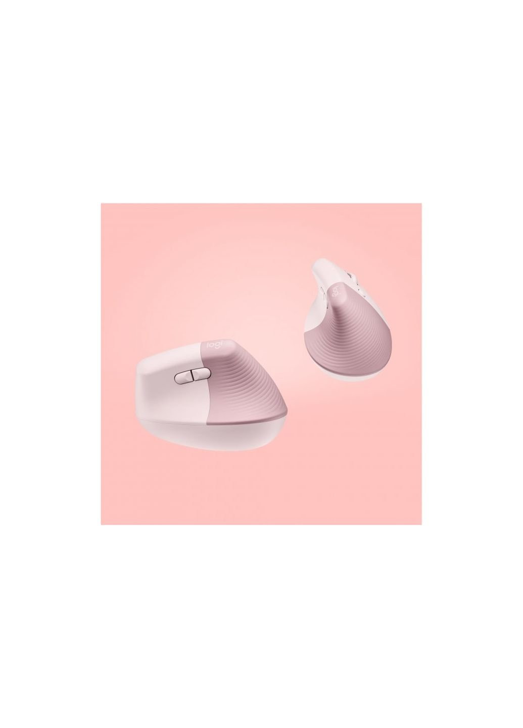 Мышка Lift Vertical Ergonomic Wireless/Bluetooth Rose (910-006478) Logitech (253432264)