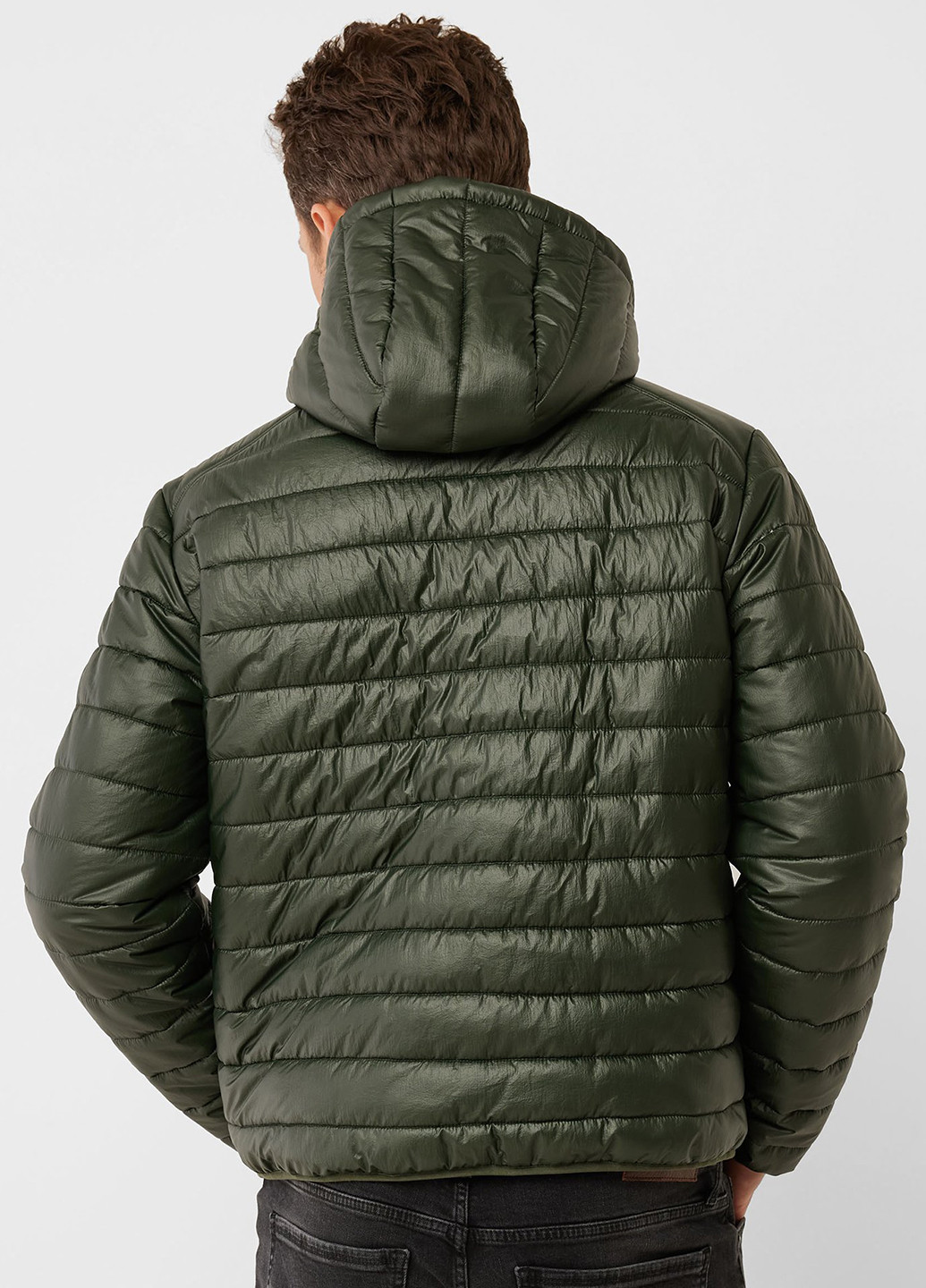 Оливкова (хакі) демісезонна куртка Mexx