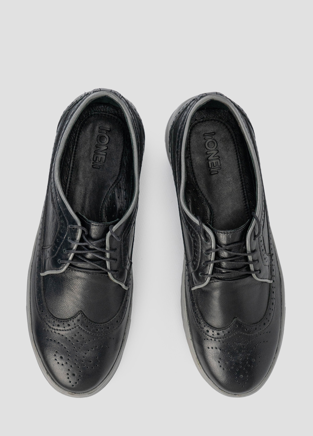 Черные кэжуал туфли Lioneli на шнурках