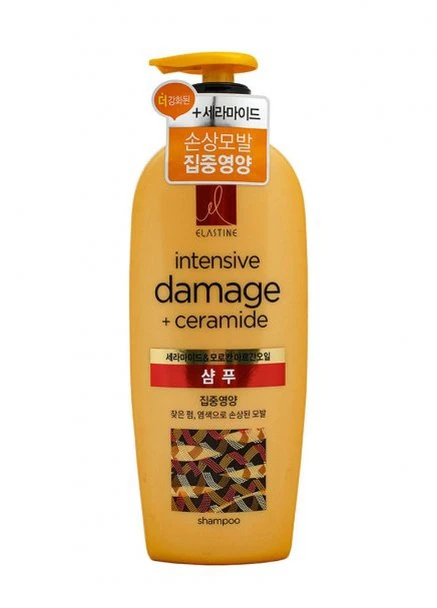 Поживний шампунь з аргановою олією HH Elastine Intensive Damage Care, 680 мл LG (248398028)