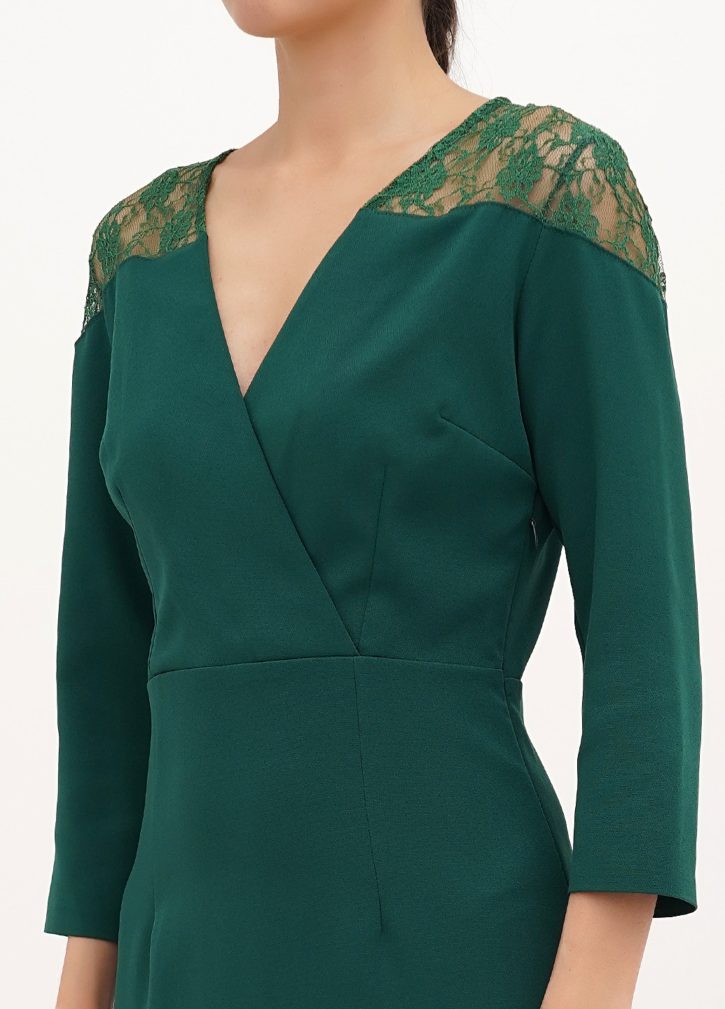 Зелена кежуал сукня силуетна Vicolo однотонна