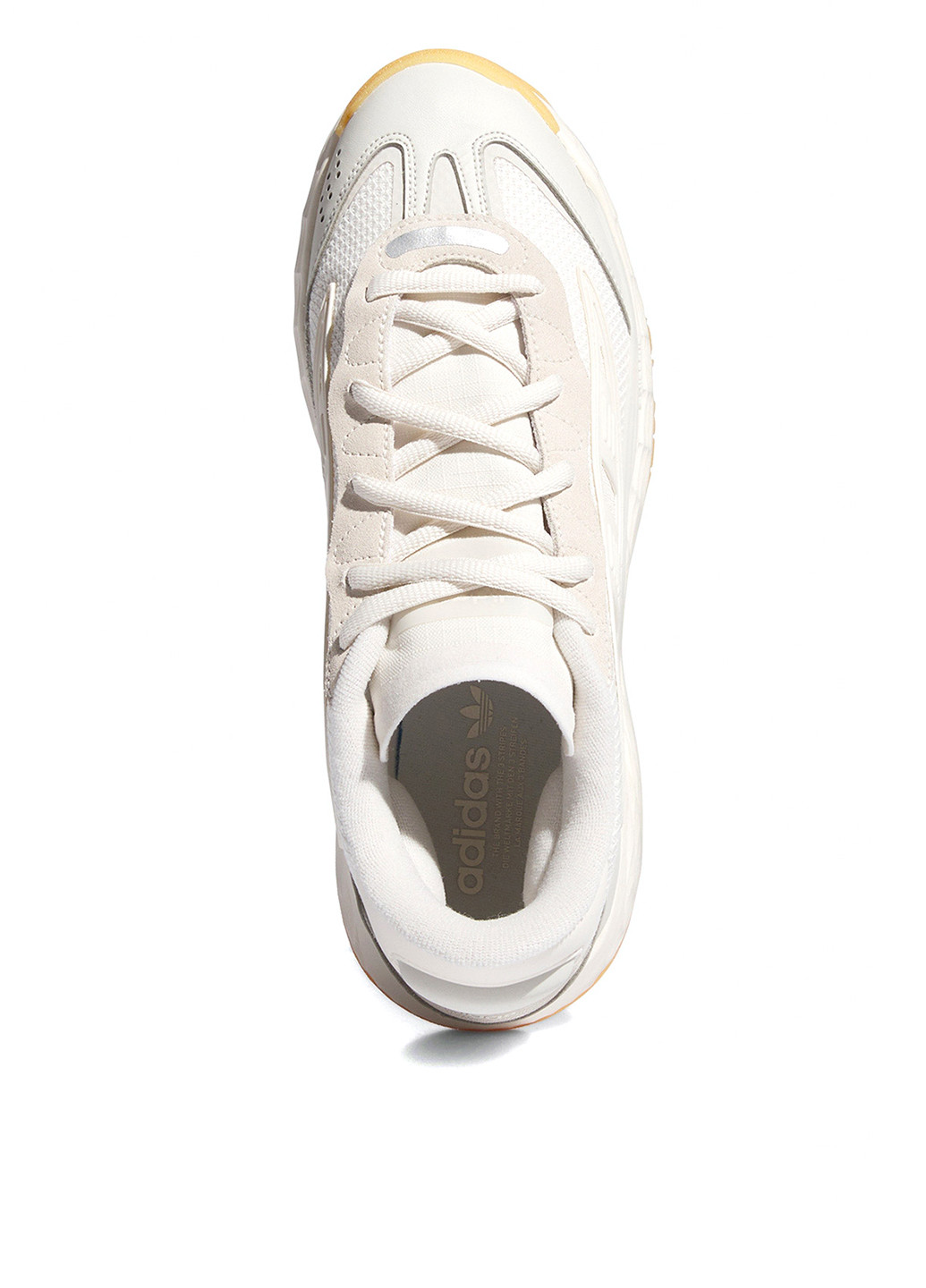 Молочные всесезонные кроссовки adidas NITEBALL 3